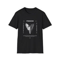 Freedom Angel Unisex Softstyle Girls T-Shirt | Embrace Independence & Empowerment