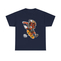 Rad Fox Skater--Printed Graffiti