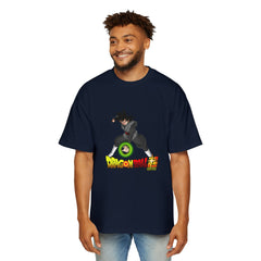 Dragon Ball Z Men's Heavy Oversized Tee - Epic Anime Graphic Tee