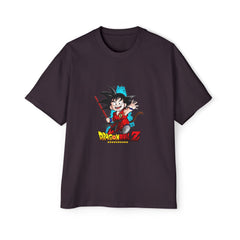 Dragon Ball Z Men's Oversized Tee - Retro Anime Graphic Tee for Fans