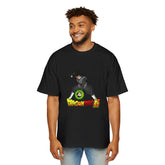 Dragon Ball Z Men's Heavy Oversized Tee - Epic Anime Graphic Tee
