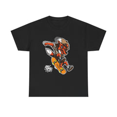 Rad Fox Skater--Printed Graffiti