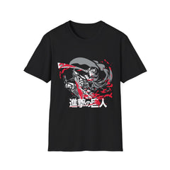 ATTACK ON TITAN ANIME Printed T-Shirt - Battle Scene Design