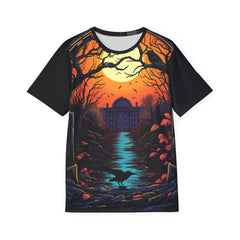 Men's Sports Jersey Premium - Vibrant Sunset Design