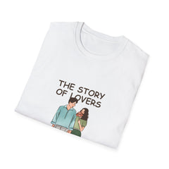 Love Story Unisex Softstyle Relatonship T-Shirt - Cute Couples Tee