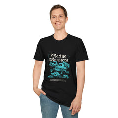 Marine Dreams Unisex Softstyle Girls T-Shirt - Ocean-Inspired Design for Beach Lovers