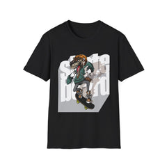 Skateboard Graffiti Graphic Unisex Softstyle T-Shirt | Trendy Streetwear Apparel