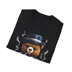 Gentleman Bear Graphic Teddy T-Shirt - Fun and Stylish Unisex Tee