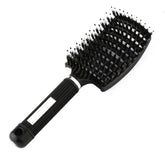 Hairbrush Anti Klit Brushy Haarborstel Women Detangler Hair Brush Bristle Nylon Scalp Massage Teaser Hair Brush Comb