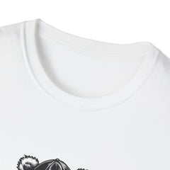Cool Bear Graphic Unisex Softstyle Teddy T-Shirt - Perfect for Casual Wear