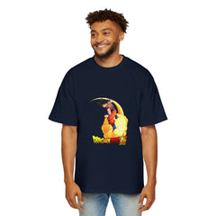 Dragon Ball Z Oversized Tee - Men's Anime Graphic T-Shirt