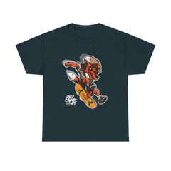 Rad Fox Skater--Printed Graffiti