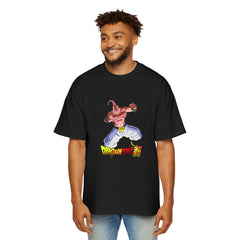 Dragon Ball Z Men's Heavy Oversized Tee - Fun Graphic Tee for Anime Fans