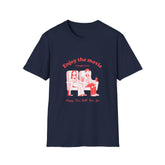 Cute Couples Movie Night Relatonship T-Shirt - Enjoy the Movie Design