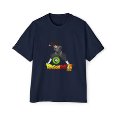 Dragon Ball Z Men's Heavy Oversized Tee - Epic Anime Graphic Tee