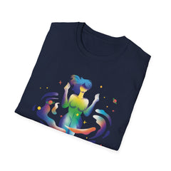 Mystical Goddess Unisex Softstyle Girls T-Shirt | Adeline Palmerston Art