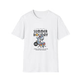 Summer Holiday Unisex Softstyle T-Shirt - Fun Vacation Graphic Tee