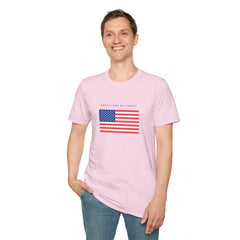 Unisex Softstyle Girls T-Shirt - Sweet Land of Liberty Graphic Tee