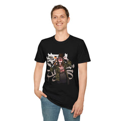 Yo! Stylish Graffiti Graphic Unisex Softstyle T-Shirt - Urban Vibe Shirt