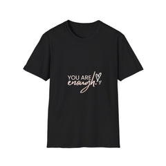 You Are Enough Inspirational Unisex Softstyle Girls T-Shirt