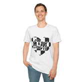 Stay Groovy Printed English quotes Unisex Softstyle T-Shirt - Retro Vibe Tee