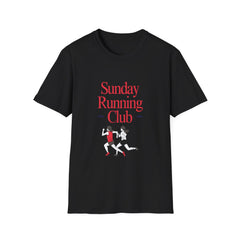 Sunday Running Club Unisex Softstyle Girls T-Shirt - Perfect for Runners & Fitness Enthusiasts