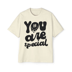 You Are Special Men's Heavy Oversized Tee - Casual Streetwear T-Shirt