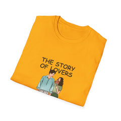 Love Story Unisex Softstyle Relatonship T-Shirt - Cute Couples Tee