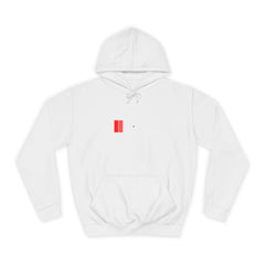 Minimalist Unisex College Hoodie - Stylish Hooded Sweatshirt for Campus Life