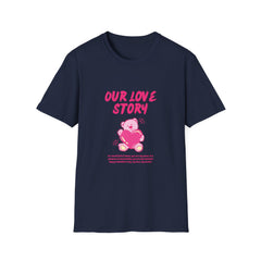 Cute Love Story Relatonship T-Shirt - Perfect for Couples
