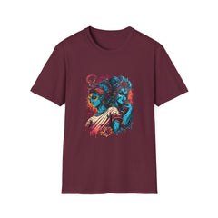 Devotional Printed T-Shirt - Bohemian Art Wear