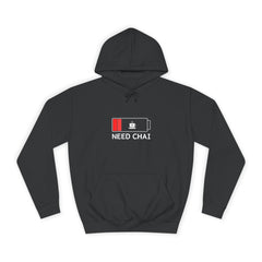 Minimalist Unisex College Hoodie - Stylish Hooded Sweatshirt for Campus Life