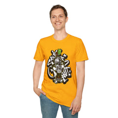 Unique Graffiti Graphic T-Shirt: Street Art Style for Creative Souls