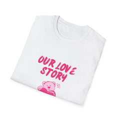 Cute Love Story Relatonship T-Shirt - Perfect for Couples