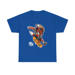 Rad Fox Skater--Printed Graffiti
