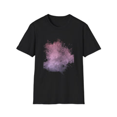 Abstract Watercolor Unisex Softstyle Girls T-Shirt – Trendy Casual Wear
