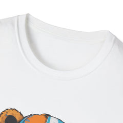 Cool Bear Graphic Unisex Softstyle Teddy T-Shirt