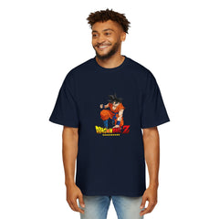 Dragon Ball Z Men's Heavy Oversized Tee - Iconic Anime Graphic T-Shirt