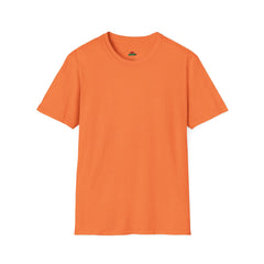 Bright Orange Unisex Softstyle Plain T-Shirt - Casual Comfort Wear