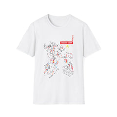 ATTACK ON TITAN ANIME Printed T-Shirt - Unisex Softstyle Tee for Fans