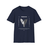 Freedom Angel Unisex Softstyle Girls T-Shirt | Embrace Independence & Empowerment