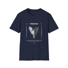 Freedom Angel Unisex Softstyle Girls T-Shirt | Embrace Independence & Empowerment