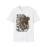 Urban Graffiti Art T-Shirt - Unisex Softstyle Tee with Cool Character Design
