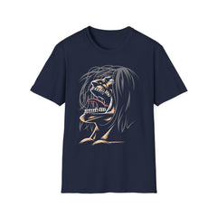 ATTACK ON TITAN ANIME Printed T-Shirt - Wild Hair Roaring Design