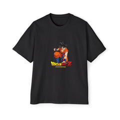Dragon Ball Z Men's Heavy Oversized Tee - Iconic Anime Graphic T-Shirt