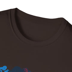 Devotional Printed T-Shirt - Colorful Fantasy Design