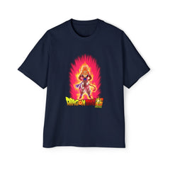 Dragon Ball Super Men’s Heavy Oversized Tee - Epic Anime Graphic T-Shirt