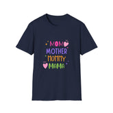 Mom Love Unisex Softstyle Girls T-Shirt | Perfect Gift for Mother's Day, Birthdays & Celebrations