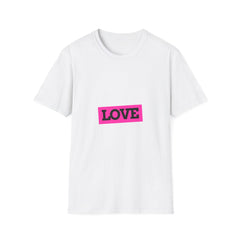 Love Graphic Unisex Softstyle Girls T-Shirt - Casual Wear for All Occasions
