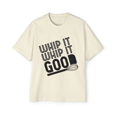 Whip It Good Oversized Tee - Fun Cooking Shirt for Food Lovers